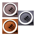 Aro LED 18" con 3 Soportes, Control Remoto y Atril de 2,10 m