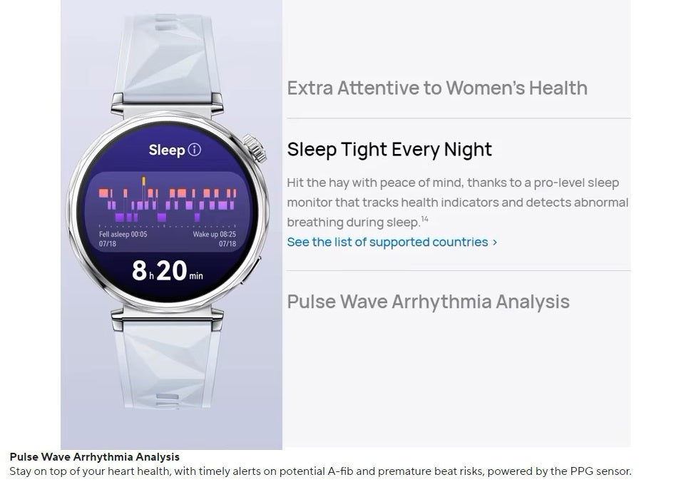 Smartwatch CT5 AMOLED 2 Correas Bienestar IP68