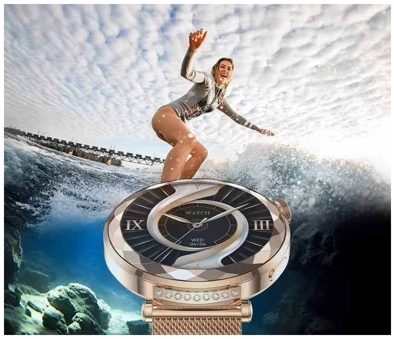 Smartwatch HK88 AMOLED IP68 NFC Notificaciones Bienestar – Diseño A