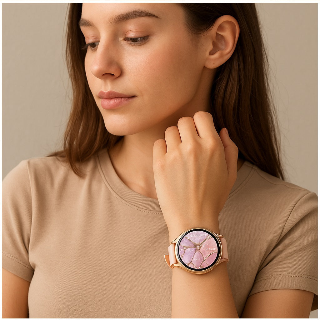 Smartwatch DS5 Mini Mujer con Correas de Silicona y Metálica