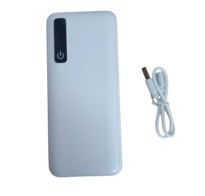 Power Bank 20000mAh con 3 USB, Pantalla LED y Cables Integrados