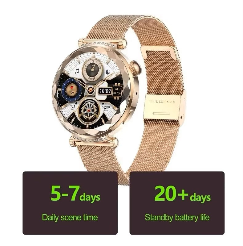 Smartwatch HK88 AMOLED IP68 NFC Notificaciones Bienestar – Diseño A
