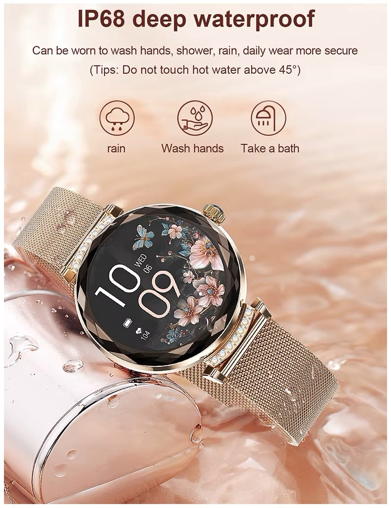 Smartwatch HK88 AMOLED IP68 NFC Notificaciones Bienestar – Diseño A