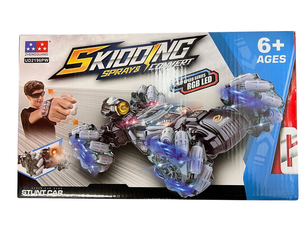 Auto Acrobático Doble Cara 4X4 RC Control Remoto Gestos 2.4G