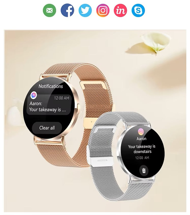 Smartwatch Bluetooth KM88 AMOLED 466x466 200mAh IP67