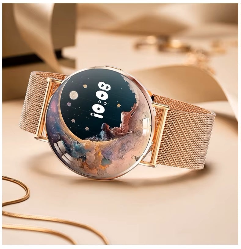 Smartwatch Bluetooth KM88 AMOLED 466x466 200mAh IP67