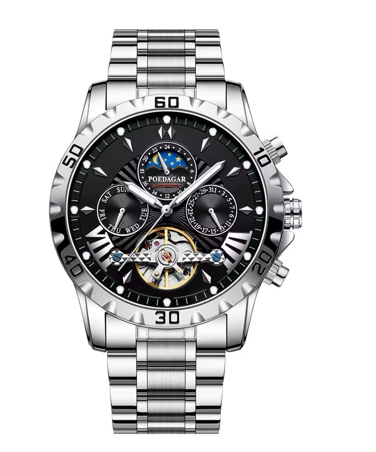 Reloj Automático para Hombre De Lujo Resistente al Agua 3ATM