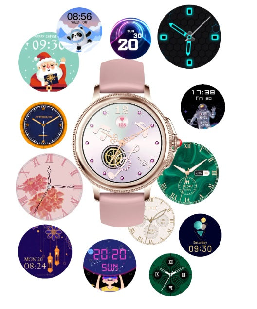 Smartwatch Bluetooth Elegante Mujer Doble correa