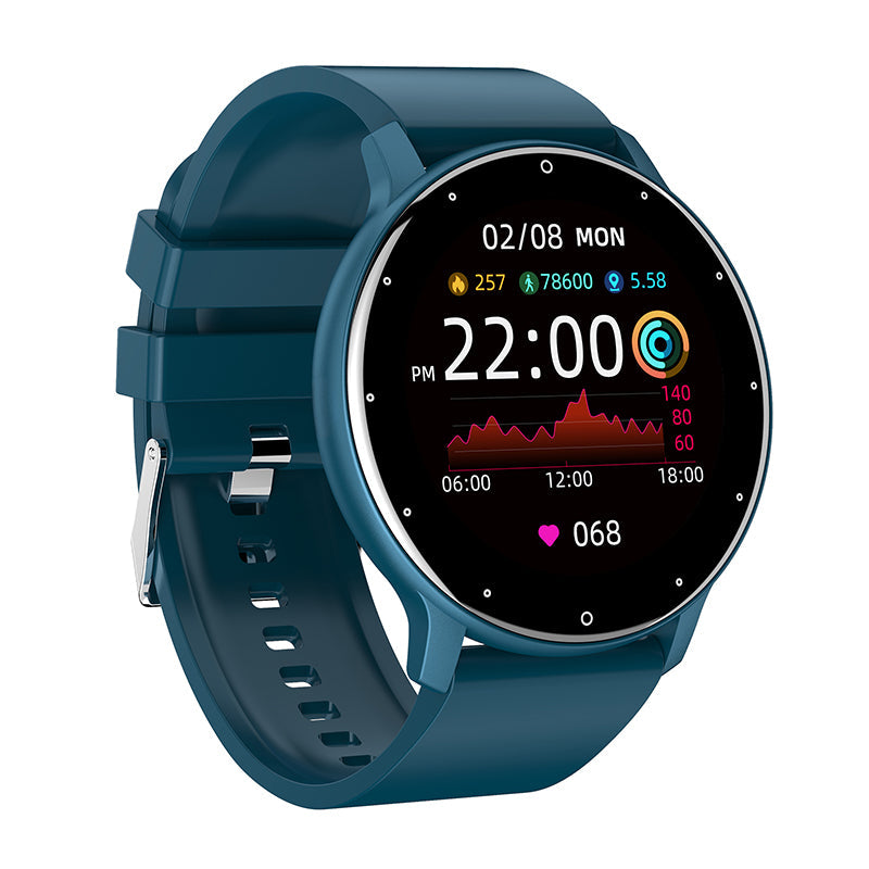 Smartwatch Bluetooth ZL02 Sports Fitness Azul
