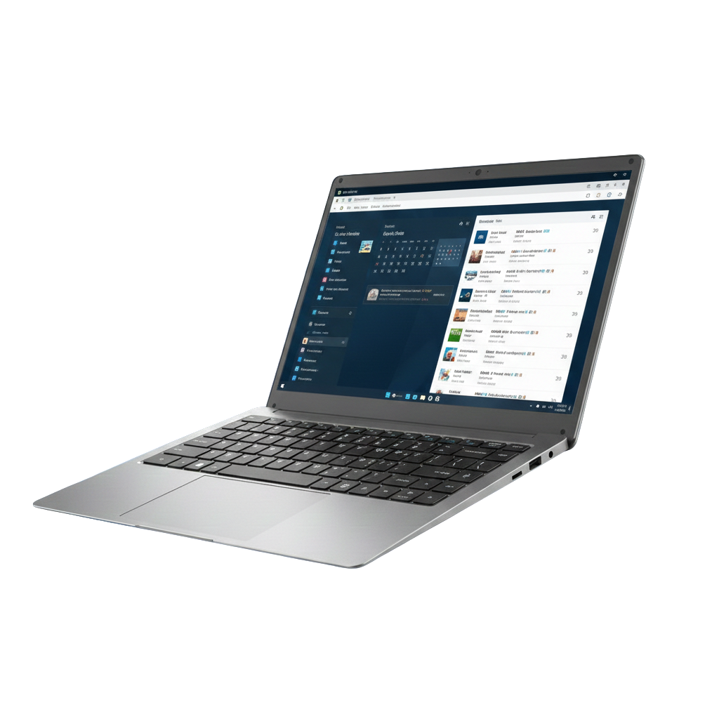 Notebook E140 14", Intel Celeron N4000, 6GB RAM, 128GB SSD