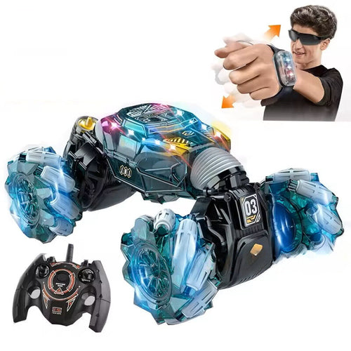 Auto Acrobático Doble Cara 4X4 RC Control Remoto Gestos 2.4G