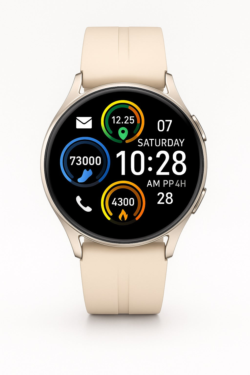 Smartwatch S37 Unisex Pantalla 1.28” Llamadas Bluetooth – Diseño C