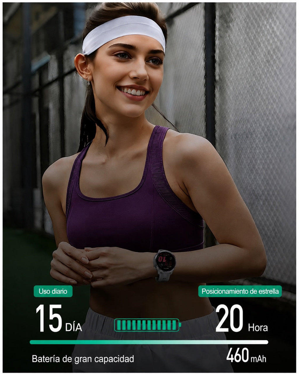 Smartwatch DT G9 GPS AMOLED 1.43” Mapas Offline 3 ATM - imagen 22