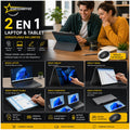 Notebook 14.1" 2 en 1 Táctil, Intel N100, 16GB RAM, 512GB SSD