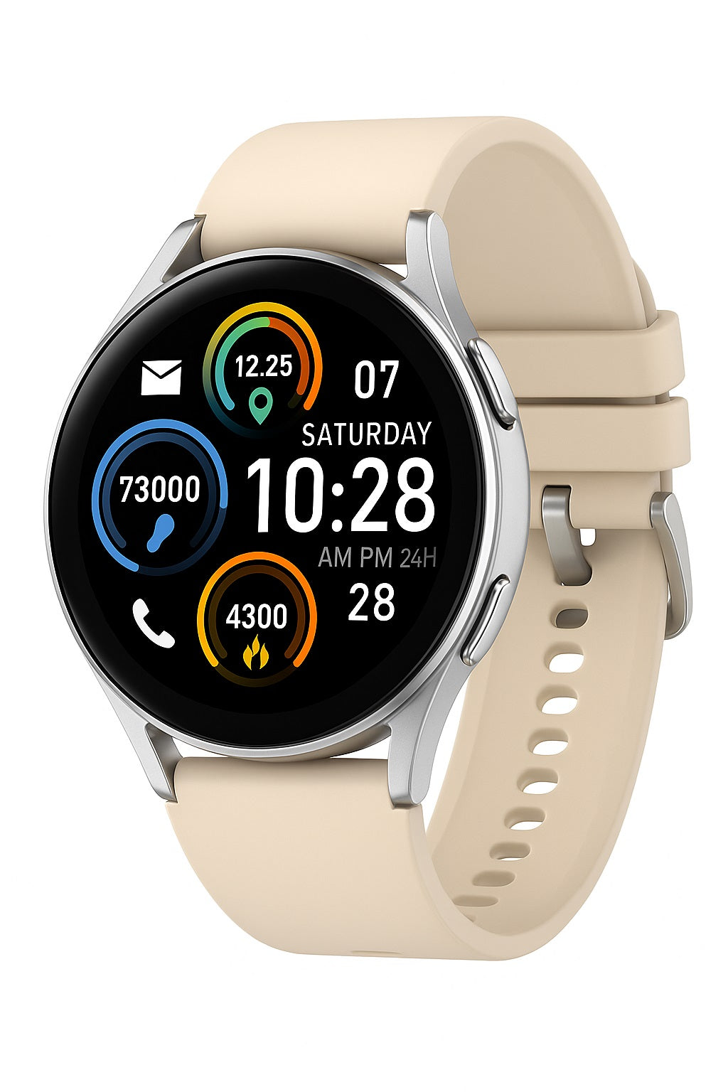 Smartwatch S37 Unisex Pantalla 1.28” Llamadas Bluetooth – Diseño D