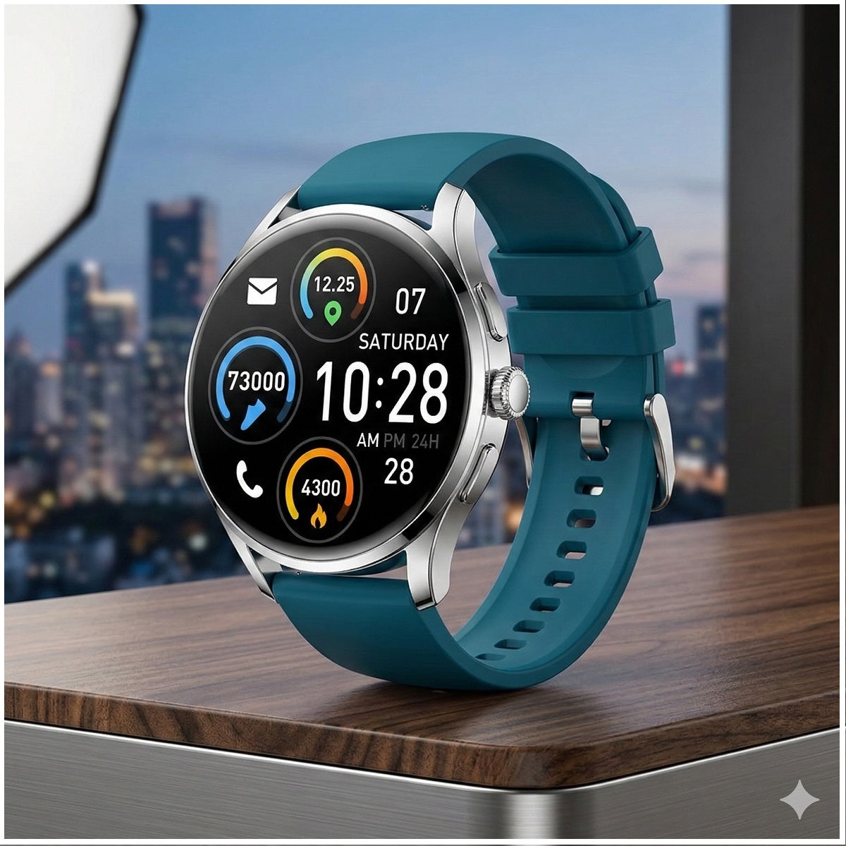 Smartwatch S37 Unisex Pantalla 1.28” Llamadas Bluetooth – Diseño C