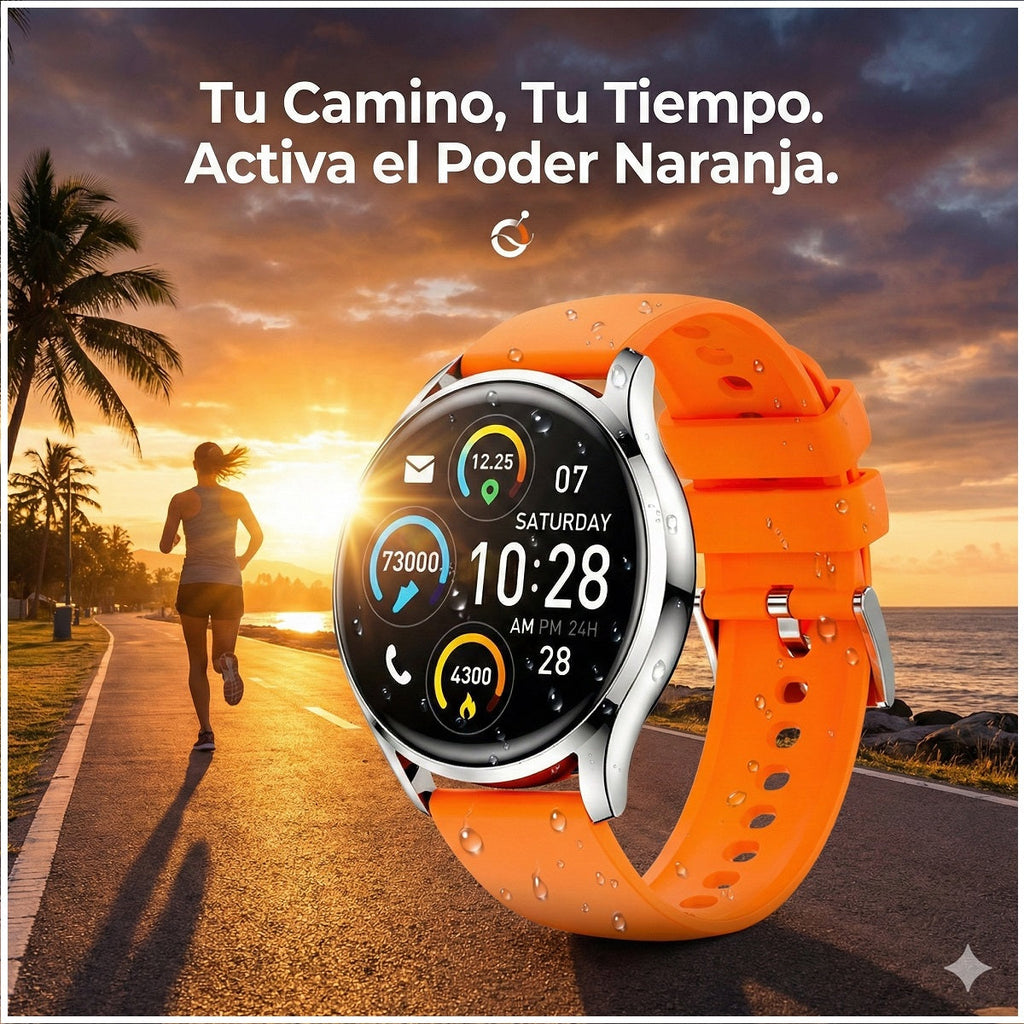 Smartwatch S37 Unisex Pantalla 1.28” Llamadas Bluetooth – Diseño A