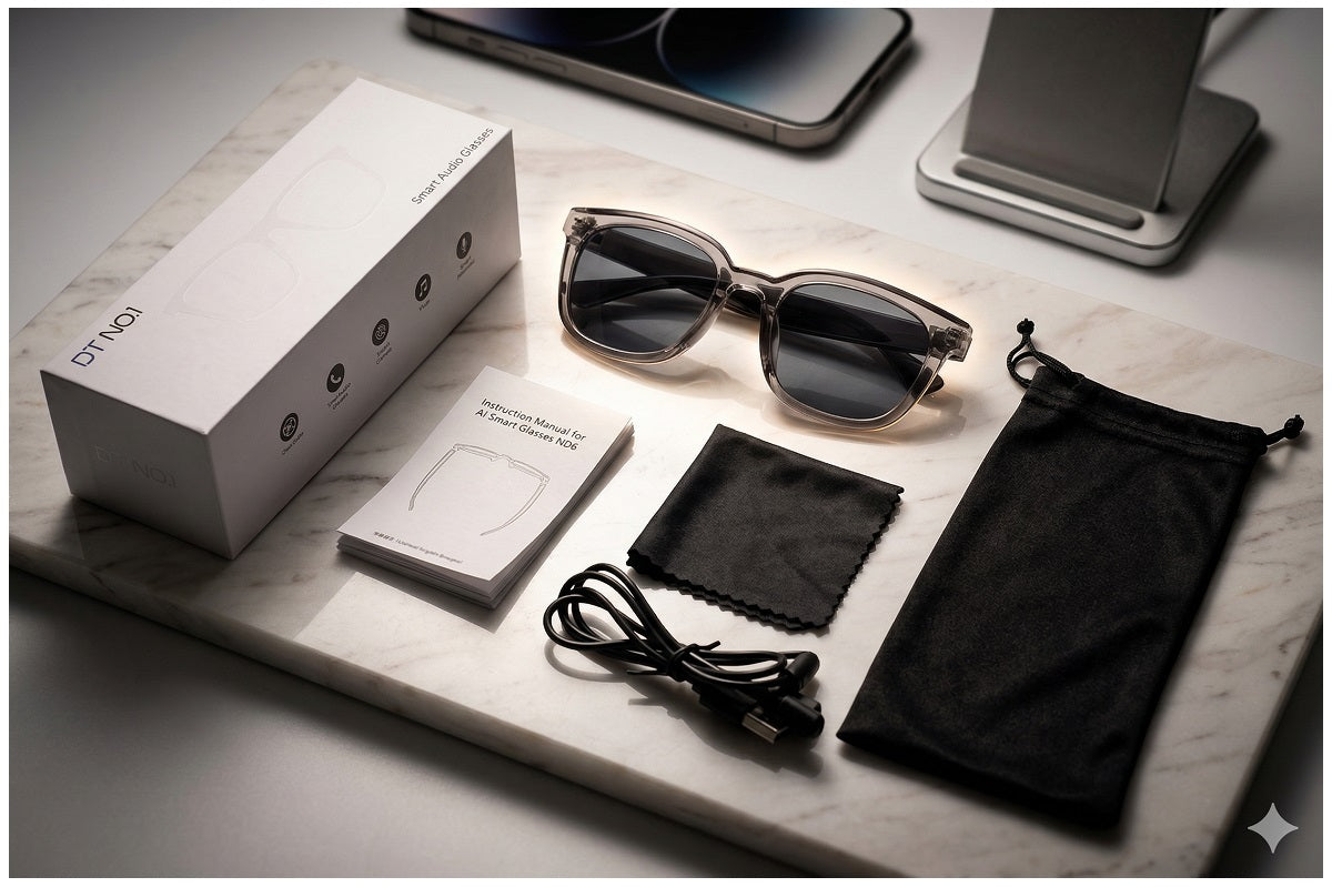 Lentes Inteligentes Bluetooth con Audio y Llamadas Manos Libres