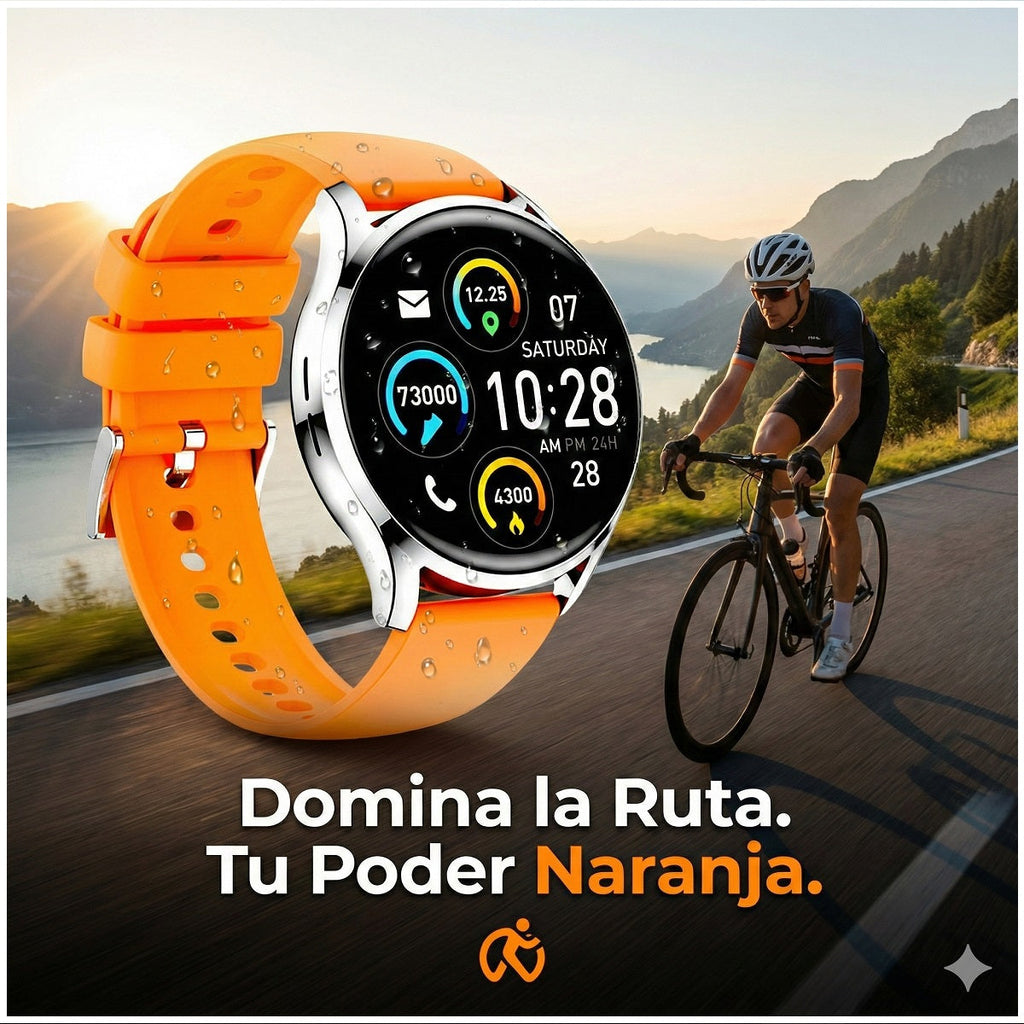 Smartwatch S37 Unisex Pantalla 1.28” Llamadas Bluetooth – Diseño A