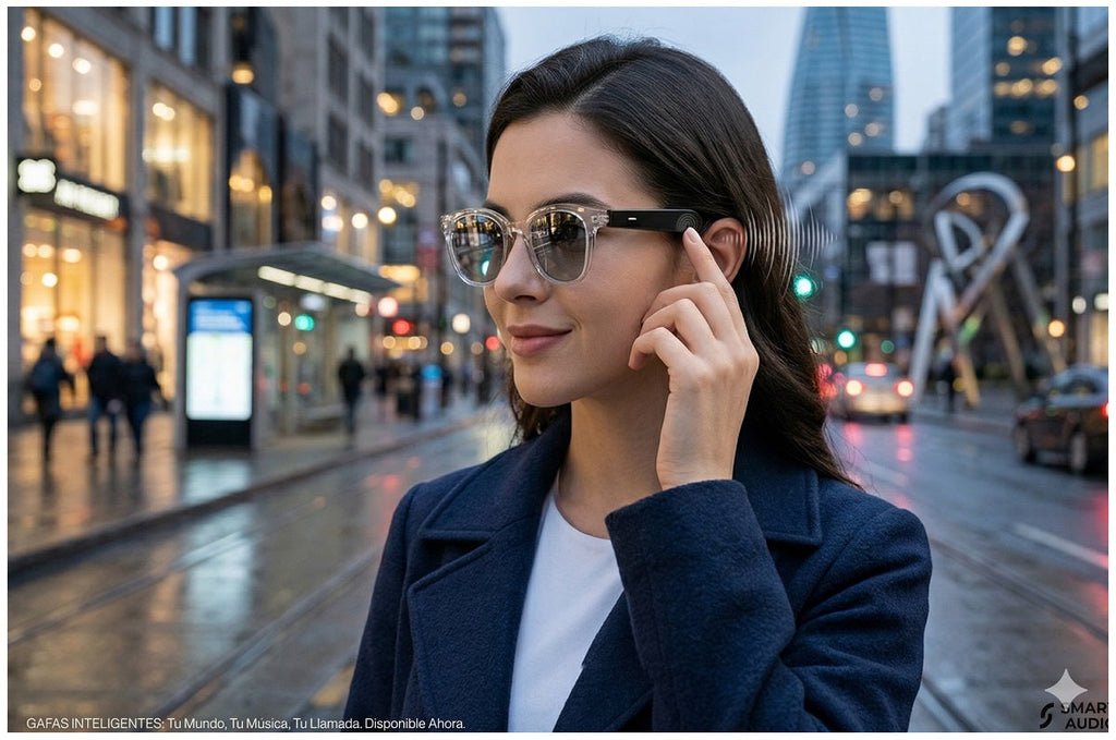 Lentes Inteligentes Bluetooth con Audio y Llamadas Manos Libres