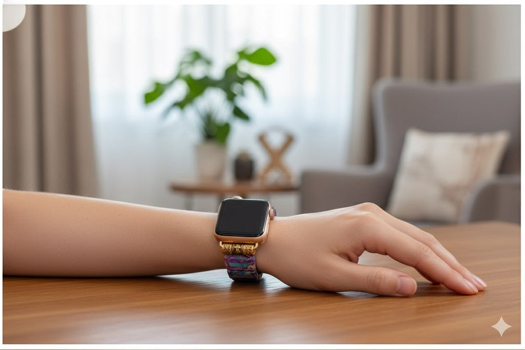 Correa Elástica para Apple Watch 42/44 mm con Gemas Multicolor