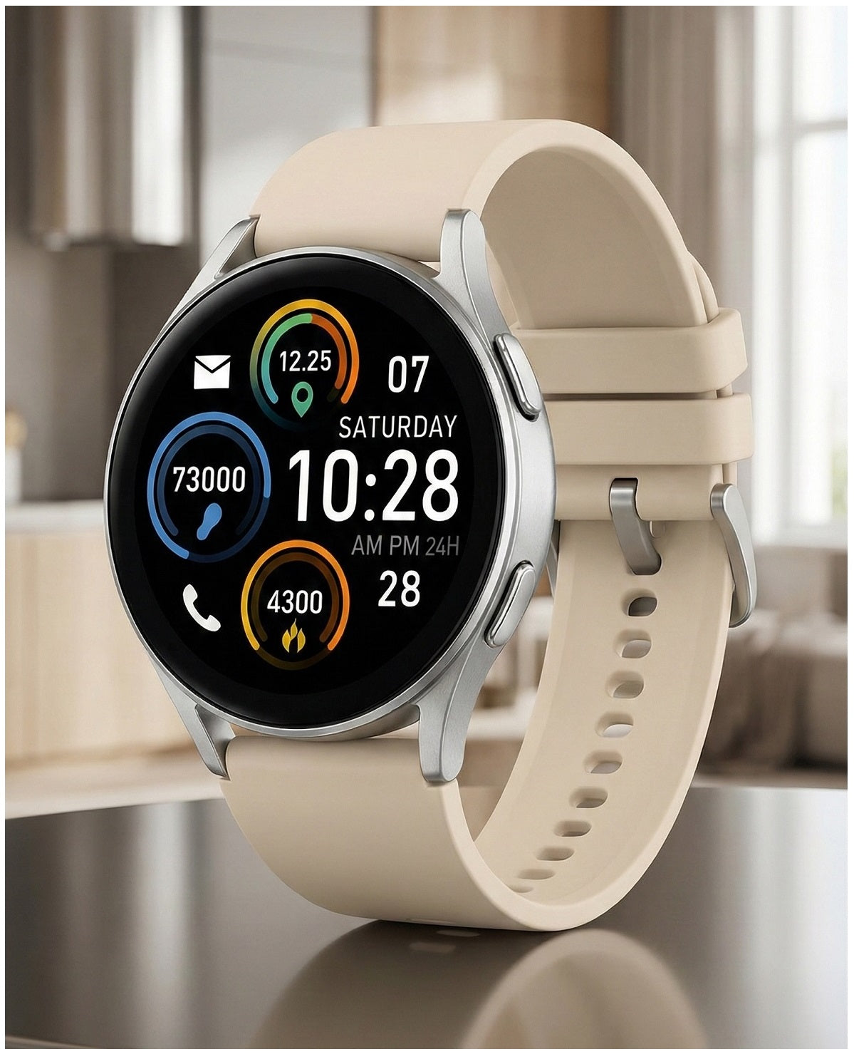 Smartwatch S37 Unisex Pantalla 1.28” Llamadas Bluetooth – Diseño B