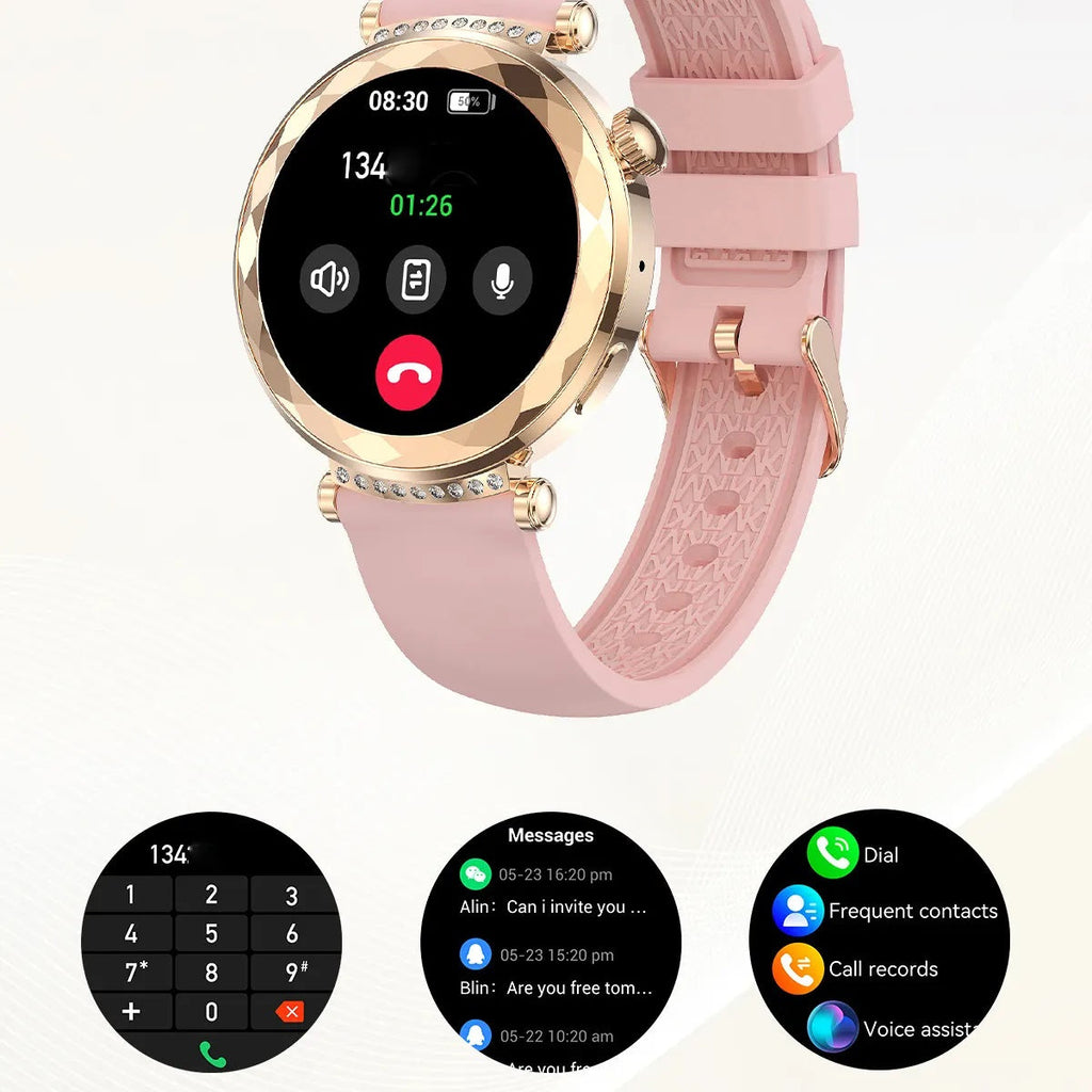 Smartwatch HK88 AMOLED IP68 NFC Notificaciones Bienestar – Diseño A