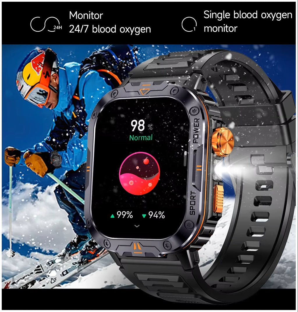 Smartwatch Deportivo NX20 Llamadas Bluetooth Música Linterna IP68