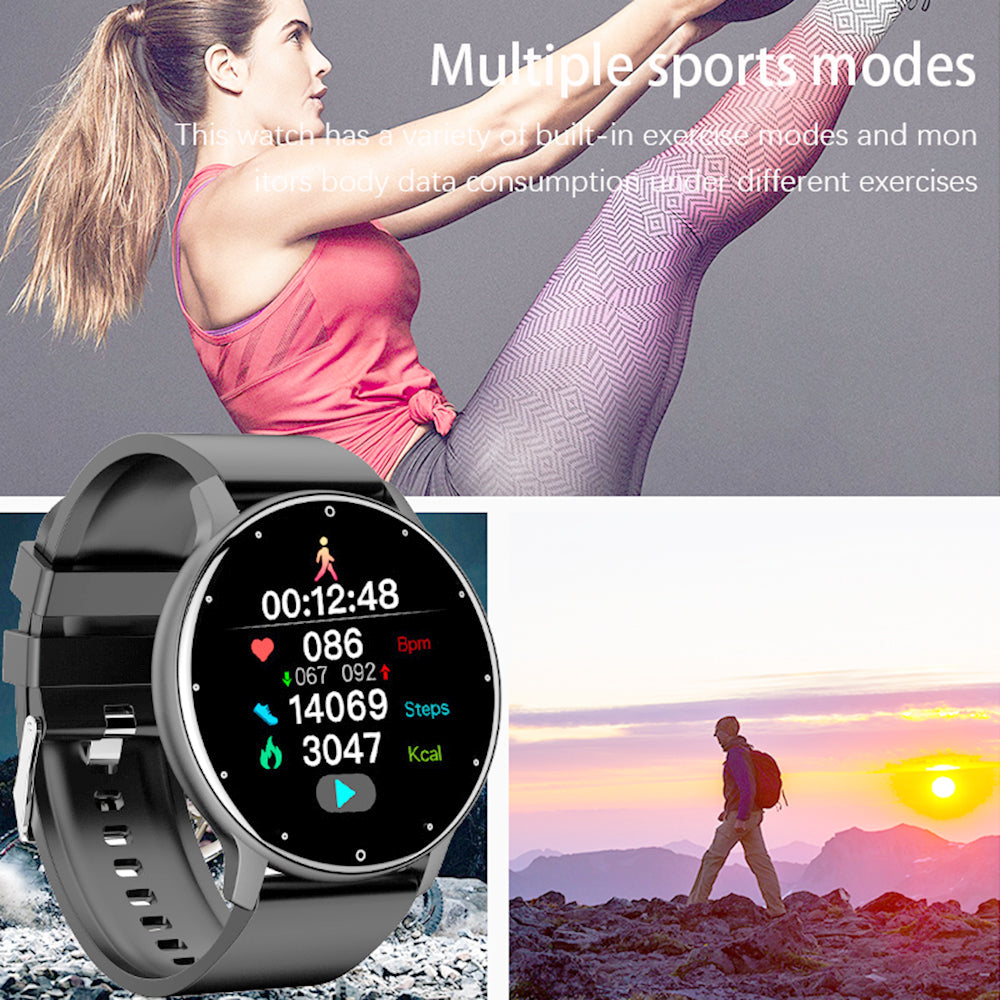 Smartwatch Bluetooth ZL02 Sports Fitness Negro