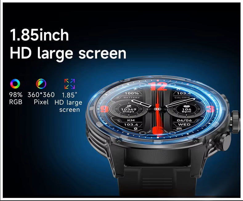 Smartwatch V99 AMOLED 1.85 Batería 710mAh, Llamadas Bluetooth