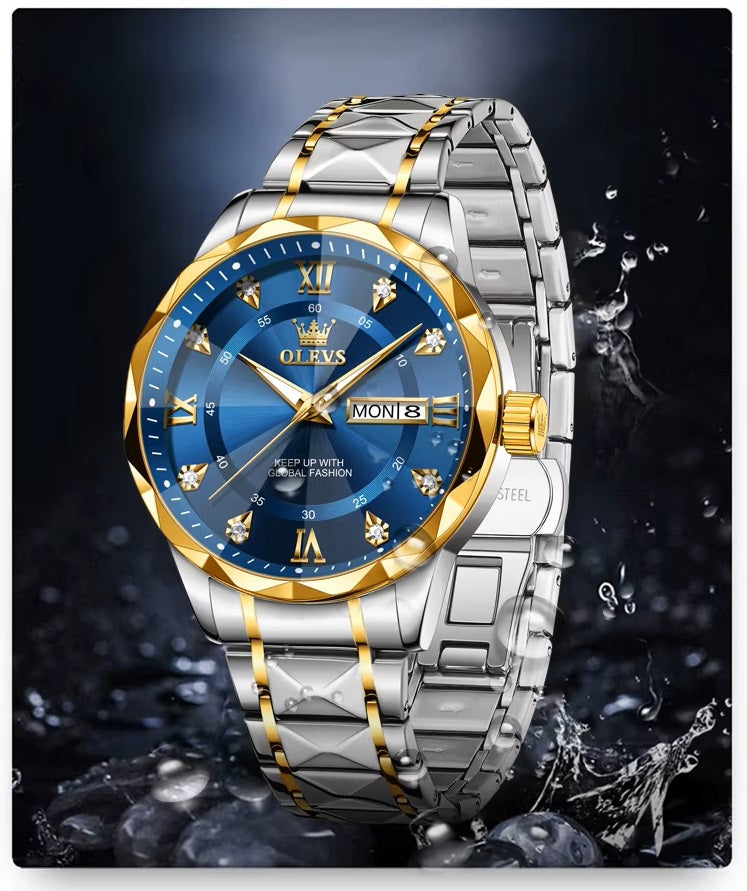 Reloj Cuarzo para Hombre con Diseño Elegante