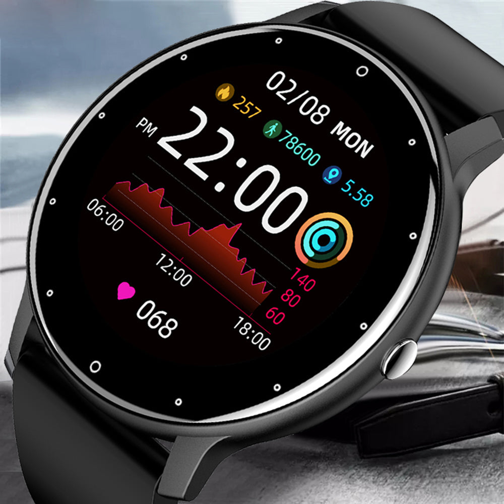 Smartwatch Bluetooth ZL02 Sports Fitness Negro