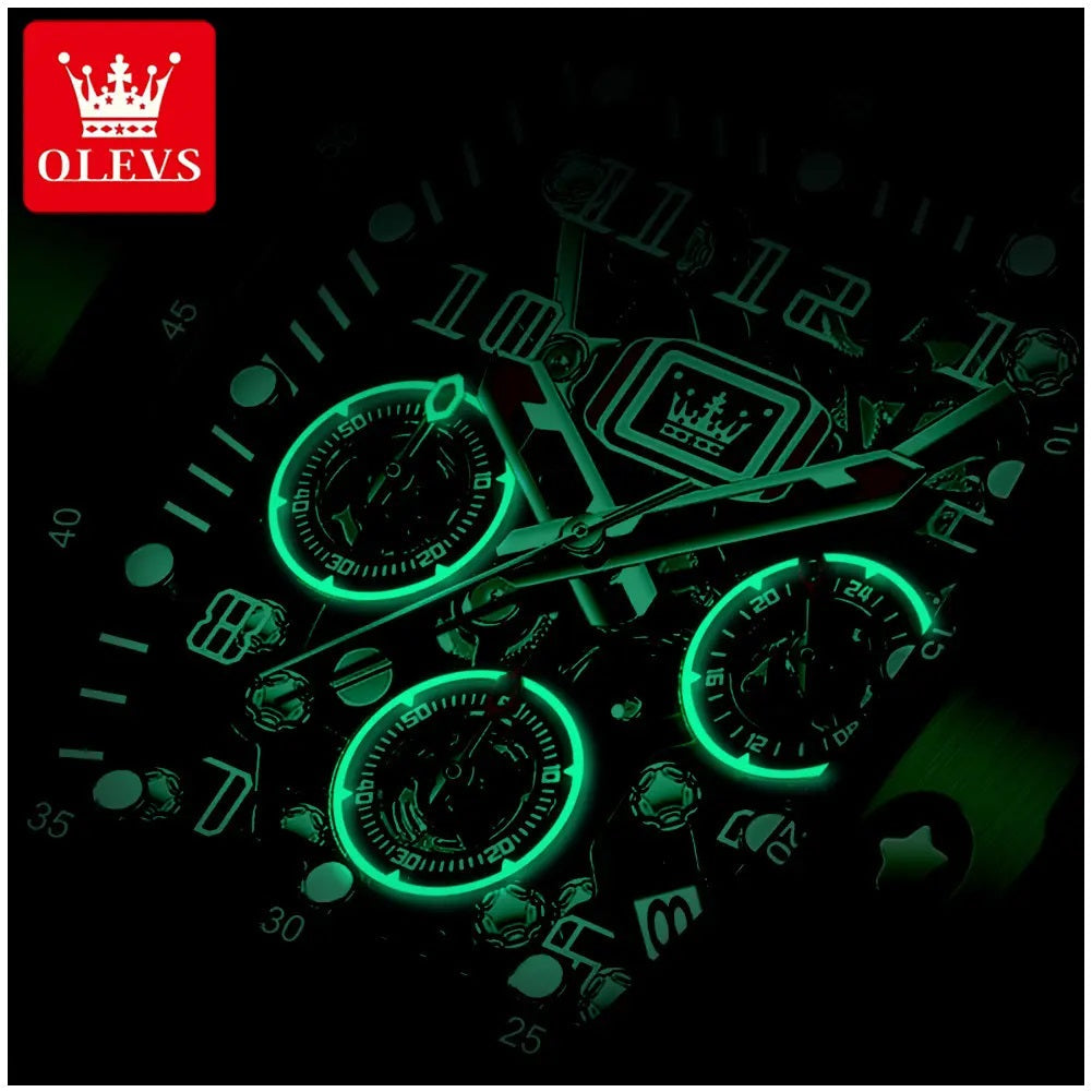 Reloj Deportivo para Hombre Correa Silicona y Cristal Zafiro