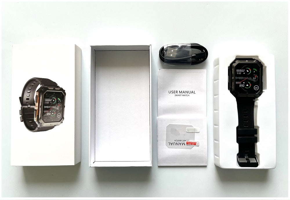 Smartwatch C20 Pro 1,83" HD, Llamadas Bluetooth e IP68
