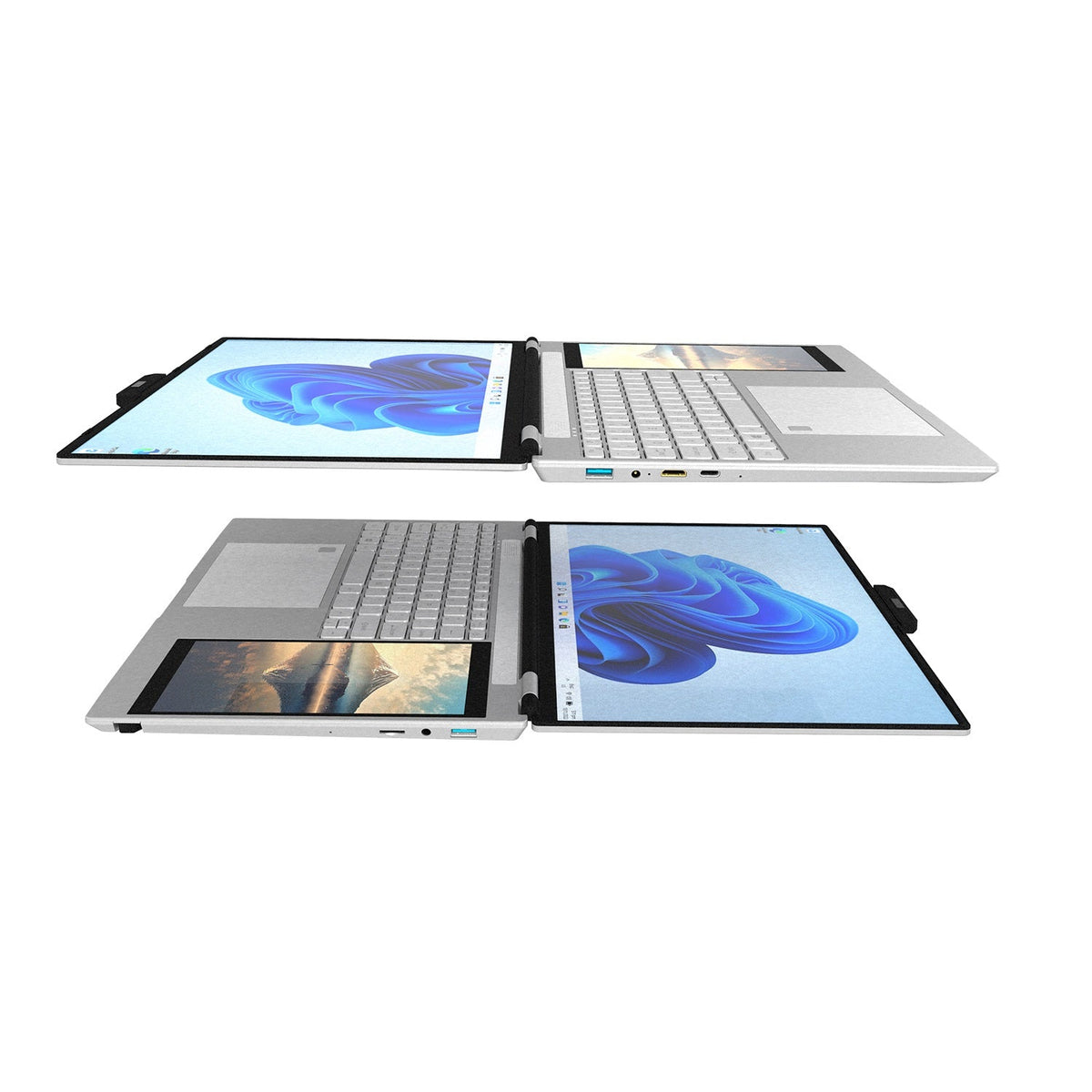 Notebook 15.6" Táctil Dual Screen, Intel N95, 16GB RAM, 512GB SSD