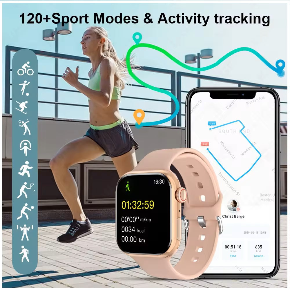 Smartwatch IW9 MINI Bluetooth 5.0 Monitoreo Integral de Bienestar