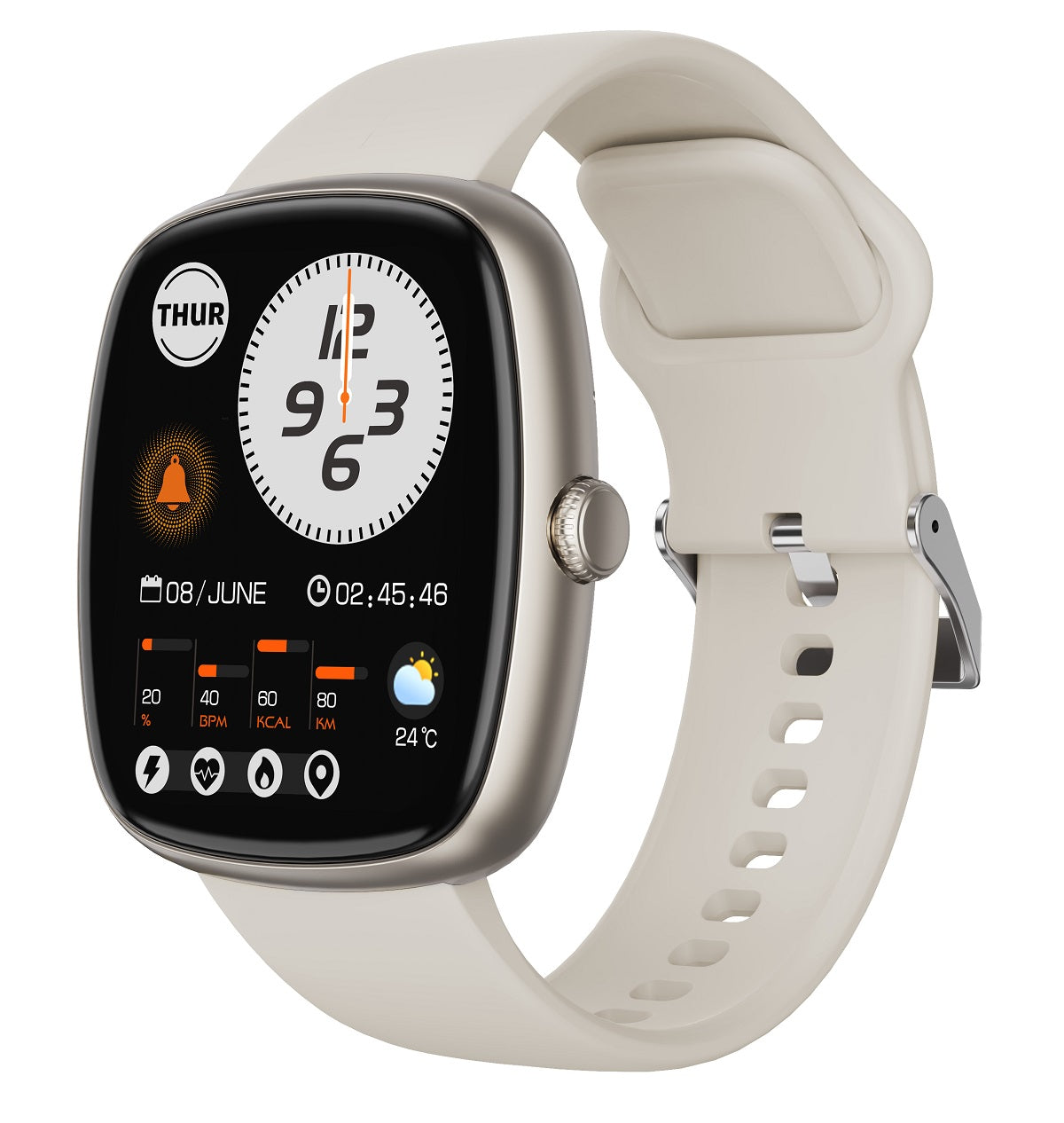 Smartwatch T69 1.83" Llamadas Bluetooth, Actividad e IP67