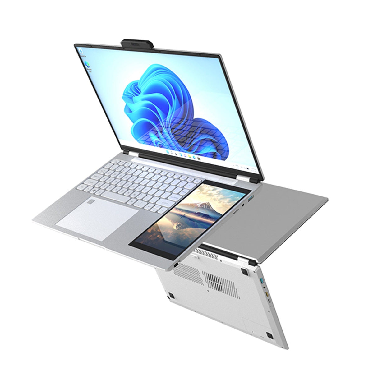 Notebook 15.6" Táctil Dual Screen, Intel N95, 16GB RAM, 512GB SSD
