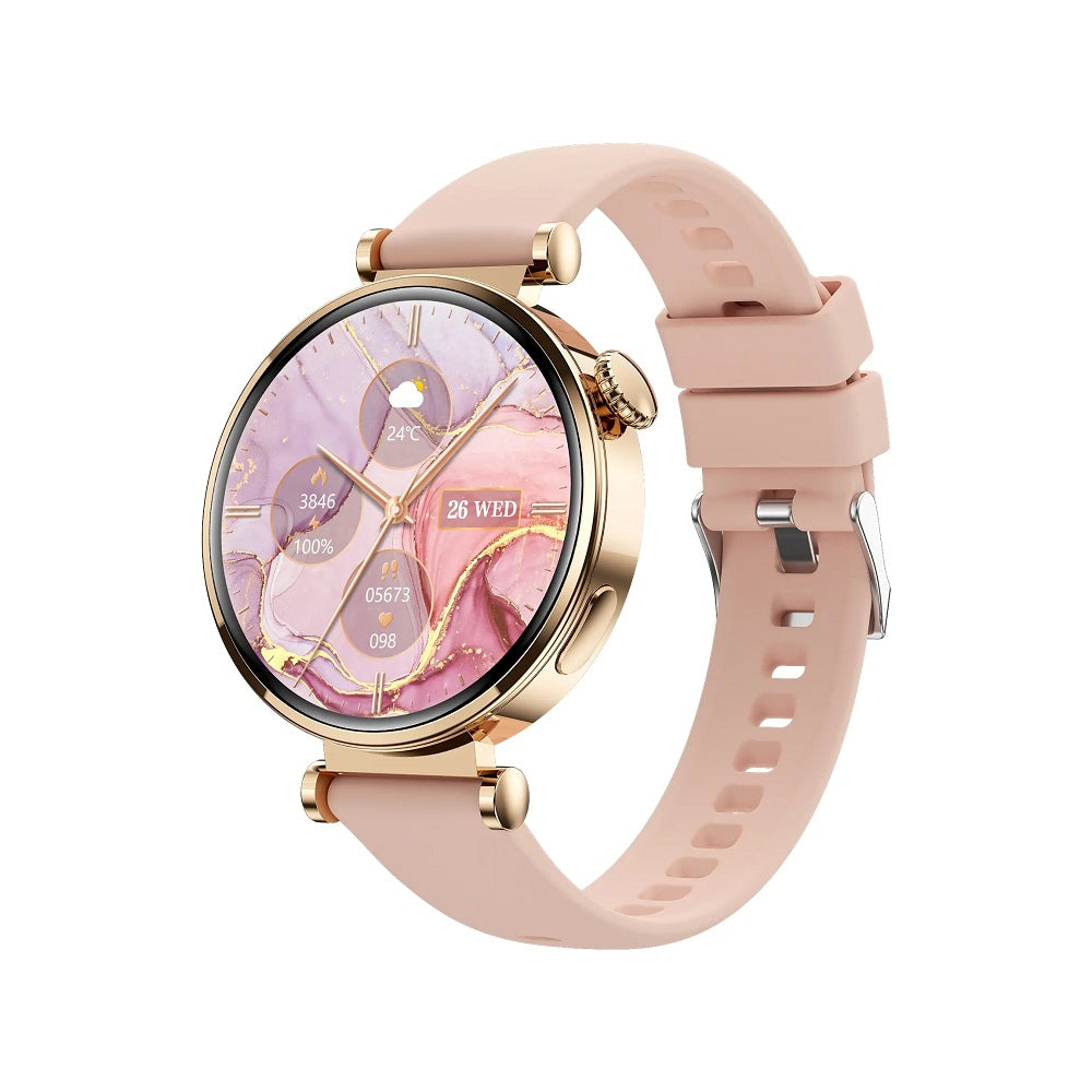 Smartwatch DS5 Mini Mujer con Correas de Silicona y Metálica