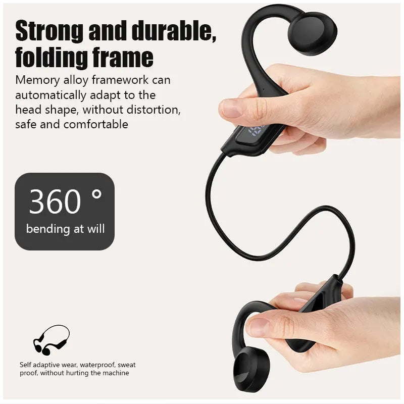 Audífonos Bluetooth Open-Ear Bone Conduction IPX5