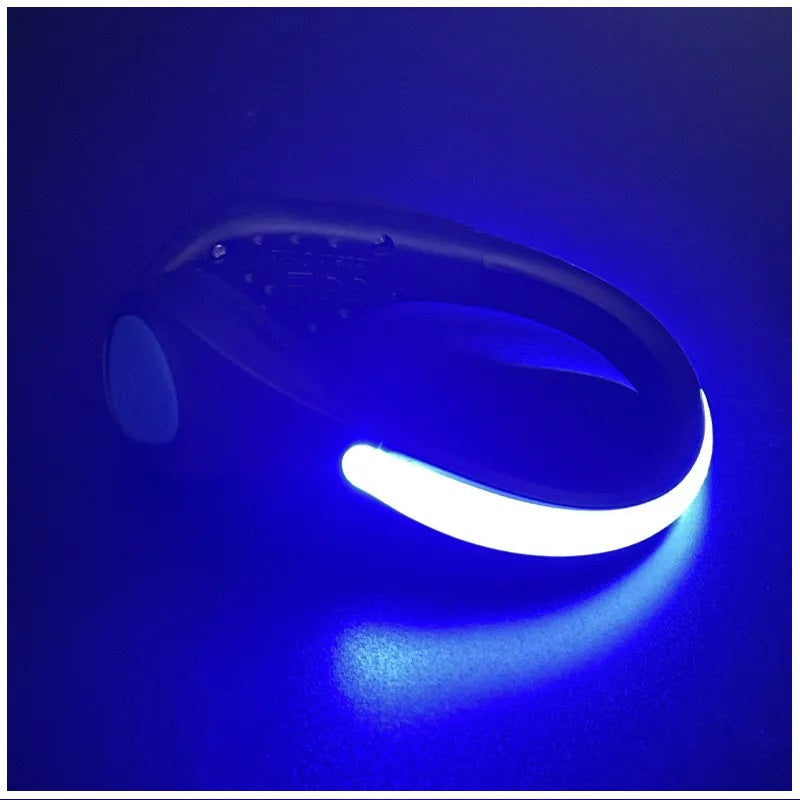 Luces Led Deportivas para Zapatillas Bicicleta Pulsera 2 Unidades