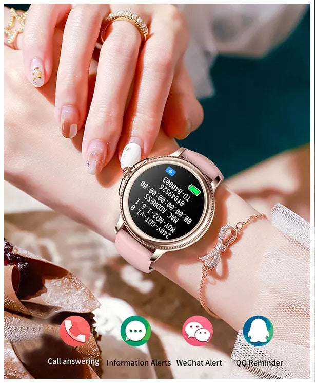 Smartwatch Bluetooth Elegante Mujer Doble correa