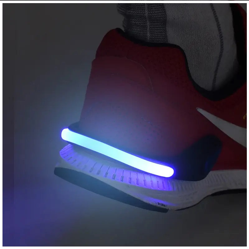 Luces Led Deportivas para Zapatillas Bicicleta Pulsera 2 Unidades