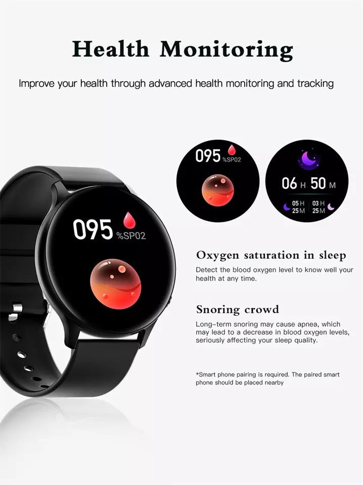 Smartwatch Bluetooth MX15 Sports Fitness Rosado