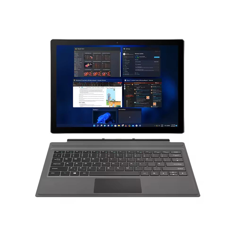 Tablet 10" 2 en 1 Táctil, Intel Celeron N4020, 4GB RAM, 128GB ROM
