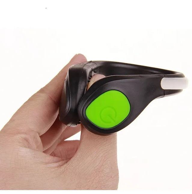 Luces Led Deportivas para Zapatillas Bicicleta Pulsera 2 Unidades