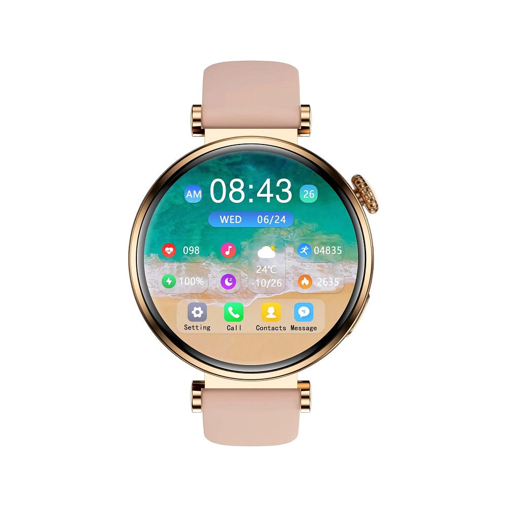 Smartwatch DS5 Mini Mujer con Correas de Silicona y Metálica