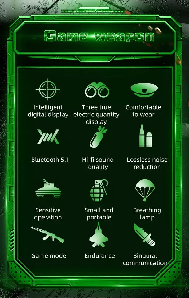 Audífonos Bluetooth Gamer G7S V.5.1