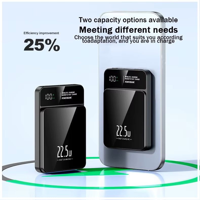 Power Bank Magnética carga Inalámbrica 30000mAh 22W