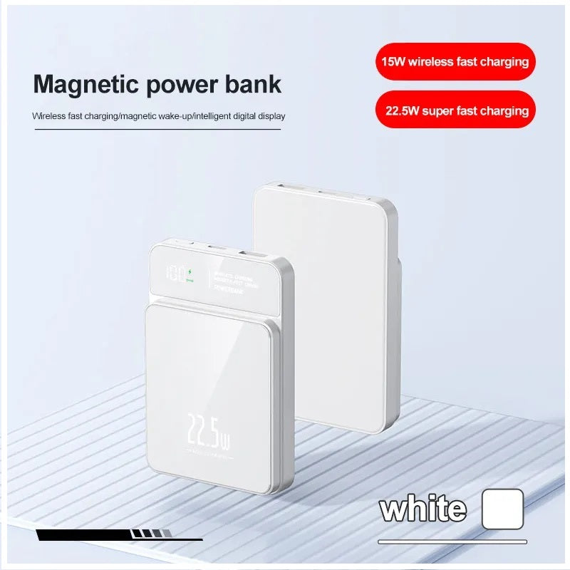 Power Bank Magnética carga Inalámbrica 30000mAh 22W